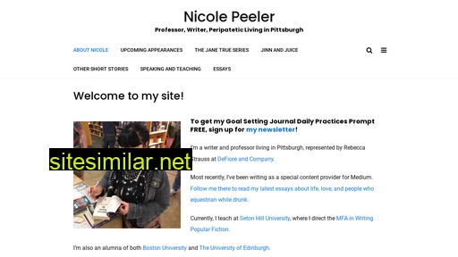nicolepeeler.com alternative sites