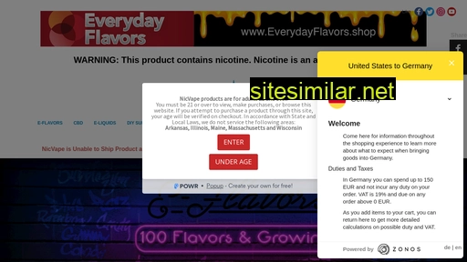 nicvape.com alternative sites