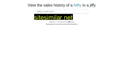 Niftysecondary similar sites