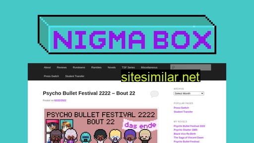 Nigmabox similar sites