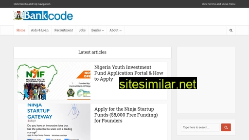 nigeriabankcodes.com alternative sites