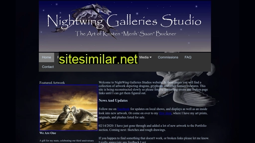 nightwinggalleries.com alternative sites