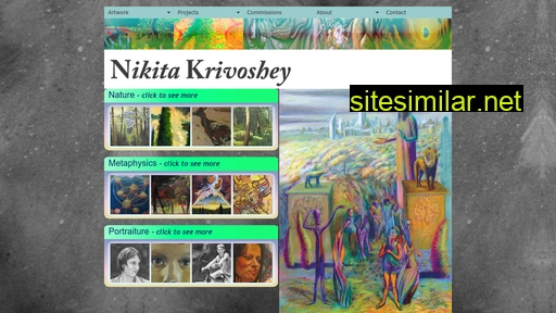 Nikitakrivoshey similar sites