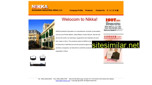 nikka-macau.com alternative sites