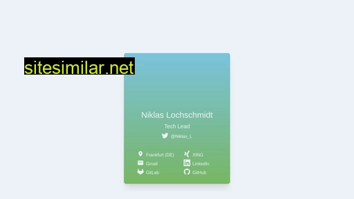 niklaslochschmidt.com alternative sites