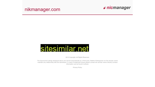 nikmanager.com alternative sites