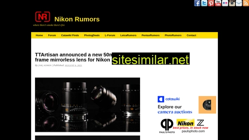 nikonrumors.com alternative sites