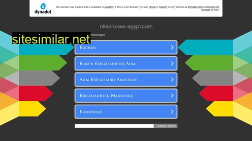 nilecruises-egypt.com alternative sites