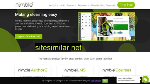 nimble-elearning.com alternative sites