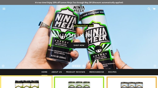 ninjamelk.com alternative sites