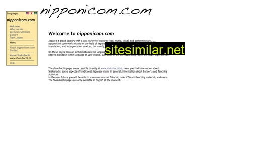 nipponicom.com alternative sites