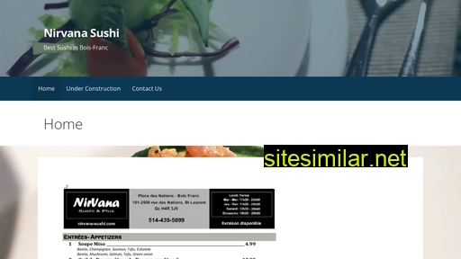 nirvana-sushi.com alternative sites
