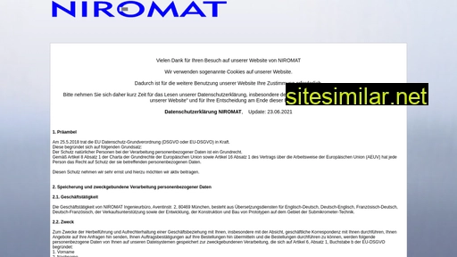 niromat.com alternative sites