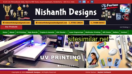 Nishanthdesigns similar sites