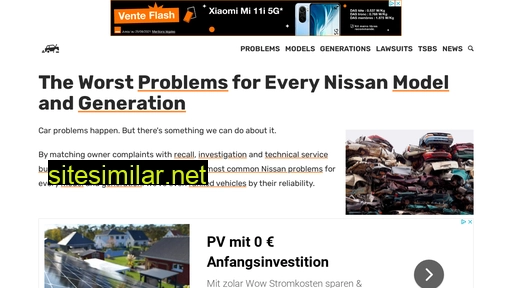 Nissanproblems similar sites