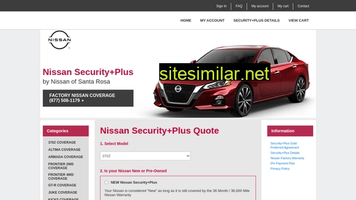 Nissansrextendedservicecontracts similar sites