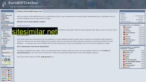 nl.eurobilltracker.com alternative sites