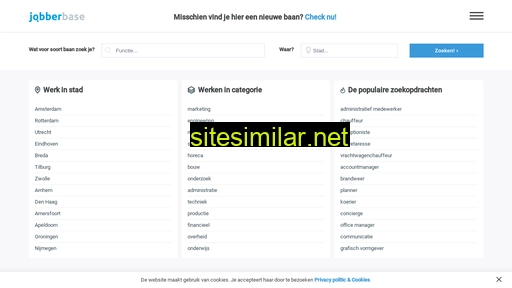 nl.jobberbase.com alternative sites