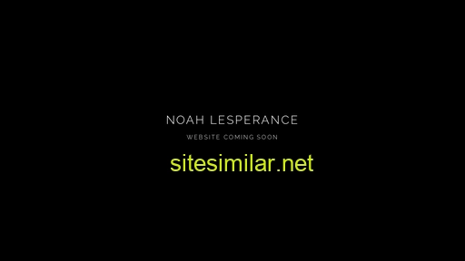 Noahlesperance similar sites
