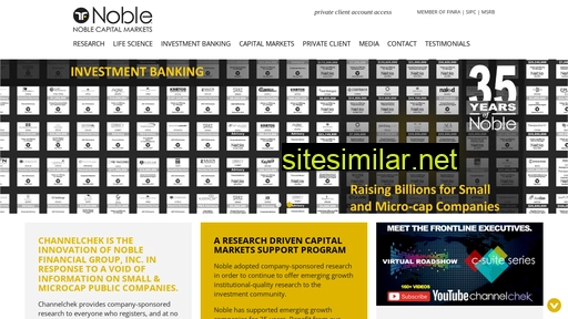 noblecapitalmarkets.com alternative sites