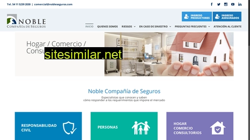 nobleseguros.com alternative sites