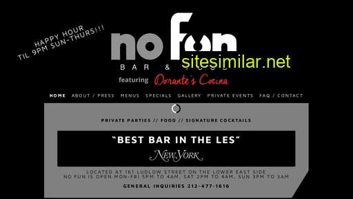 nofun-nyc.com alternative sites