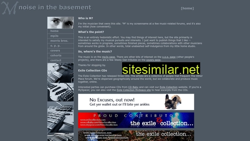 noiseinthebasement.com alternative sites