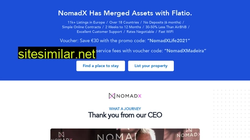 nomadx.com alternative sites