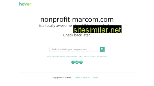 nonprofit-marcom.com alternative sites