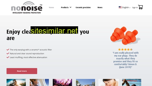 nonoise-earplugs.com alternative sites