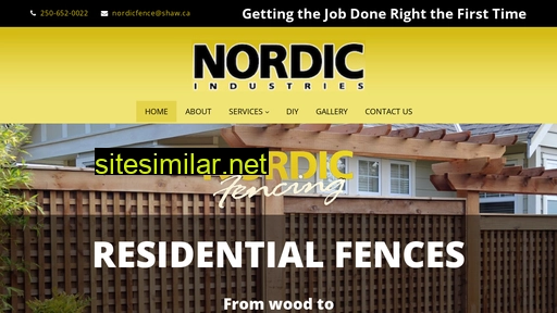 nordicfence-bc.com alternative sites