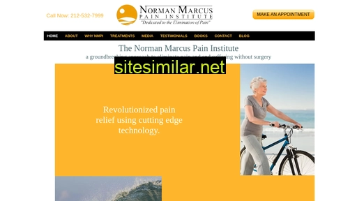 normanmarcuspaininstitute.com alternative sites