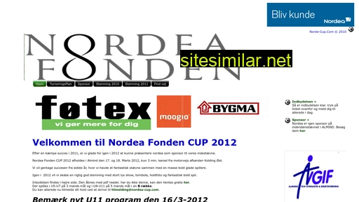 nordea-cup.com alternative sites
