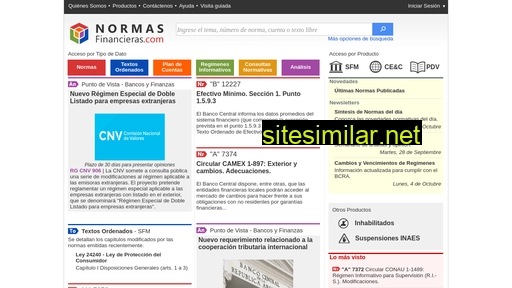 normasfinancieras.com alternative sites