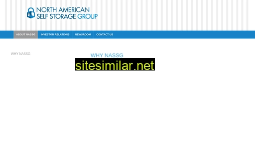 northamericanselfstorage.com alternative sites