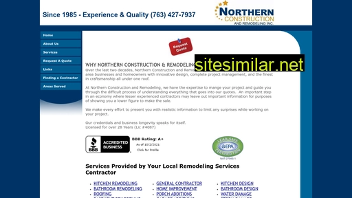 northernconstructioninc.com alternative sites