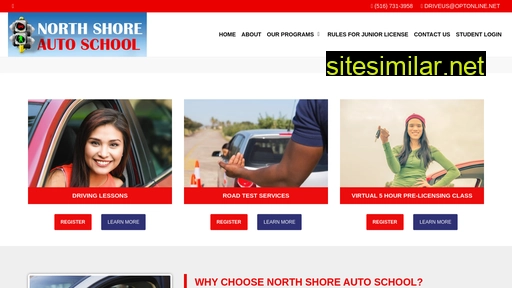northshoreautoschool.com alternative sites