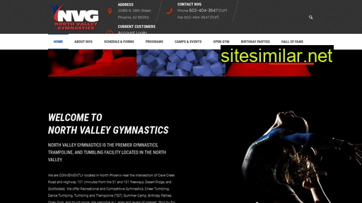 northvalleygymnastics.com alternative sites