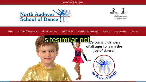 northandoverschoolofdance.com alternative sites