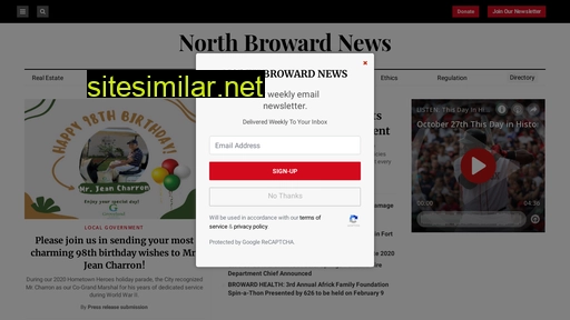 Northbrowardnews similar sites