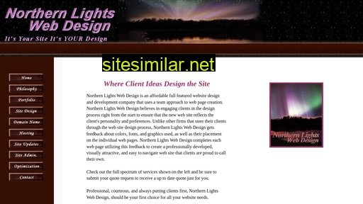 northernlightswebdesign.com alternative sites