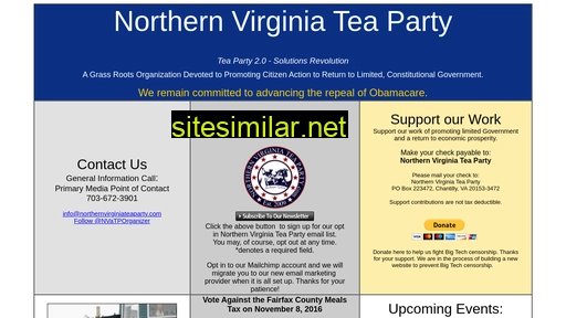 northernvirginiateaparty.com alternative sites