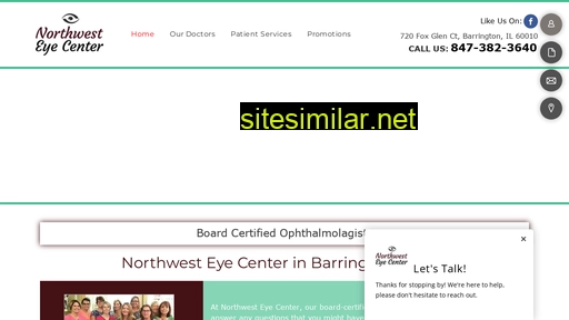 northwesteyecenteril.com alternative sites