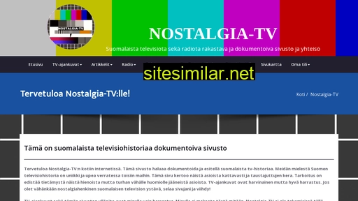 Nostalgia-tv similar sites