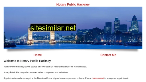 Notarypublichackney similar sites
