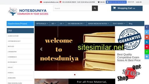 notesduniya.com alternative sites