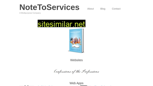 Notetoservices similar sites