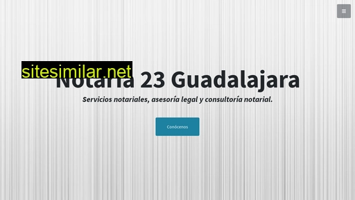 notaria23gdl.com alternative sites