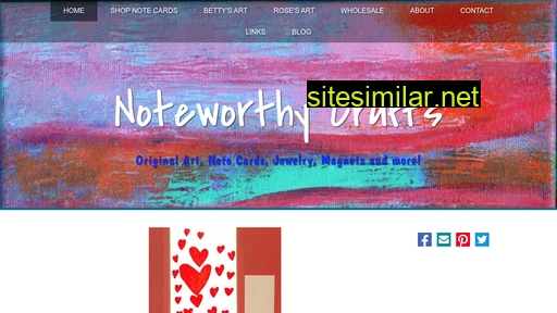 noteworthycrafts.com alternative sites