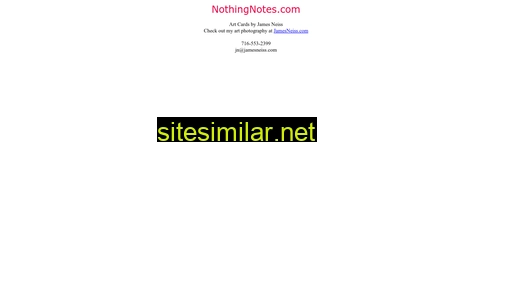 nothingnotes.com alternative sites